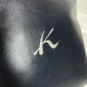 ワンショルダーバッグ チェーンショルダー ロゴ ダークネイビー 紺 ゴールド 肩掛け